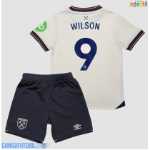 Camisa de time de futebol West Ham United Callum Wilson #9 Replicas 2º Equipamento Infantil 2025-26 Manga Curta (+ Calças curtas)